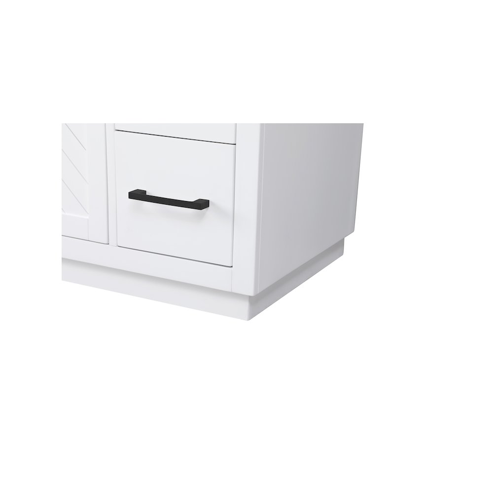 36 inch Single Bathroom Vanity in White. Picture 10