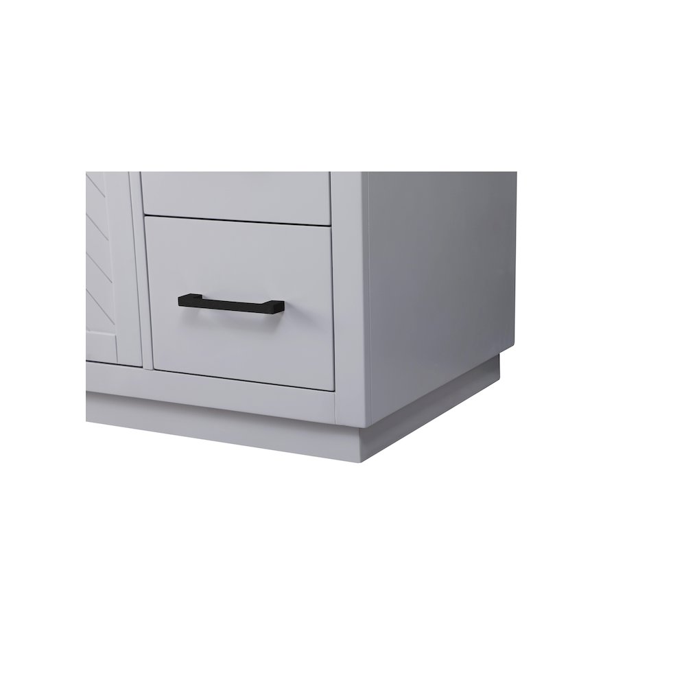 42 inch Single Bathroom Vanity in Grey. Picture 10