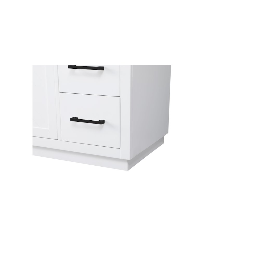 42 inch Single Bathroom Vanity in White. Picture 10