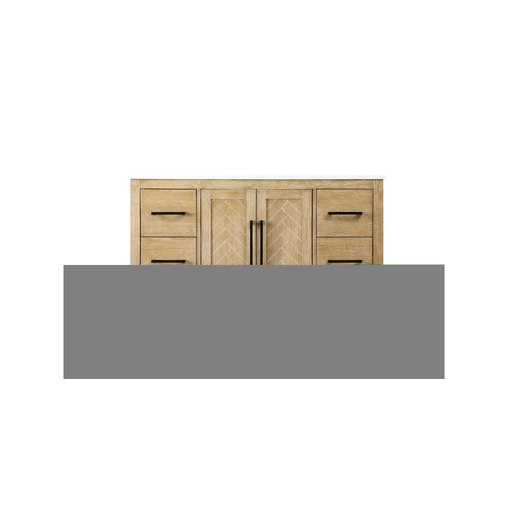 48  inch Single Bathroom Vanity in Linen Oak. Picture 5