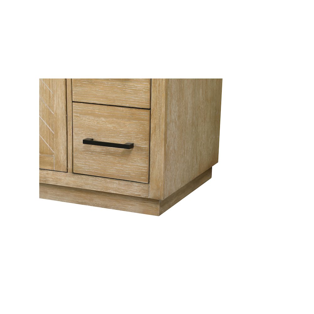48  inch Single Bathroom Vanity in Linen Oak. Picture 10