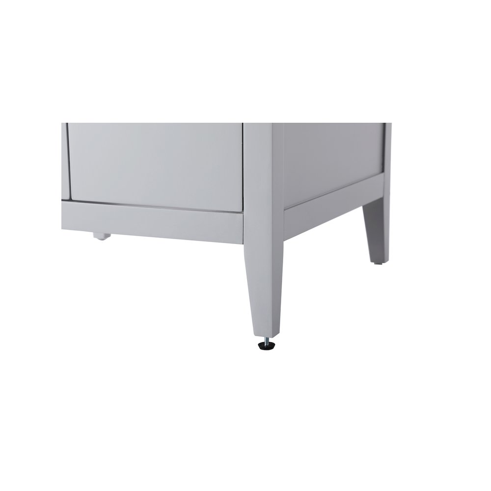 30 Inch Single Bathroom Vanity In Grey. Picture 11