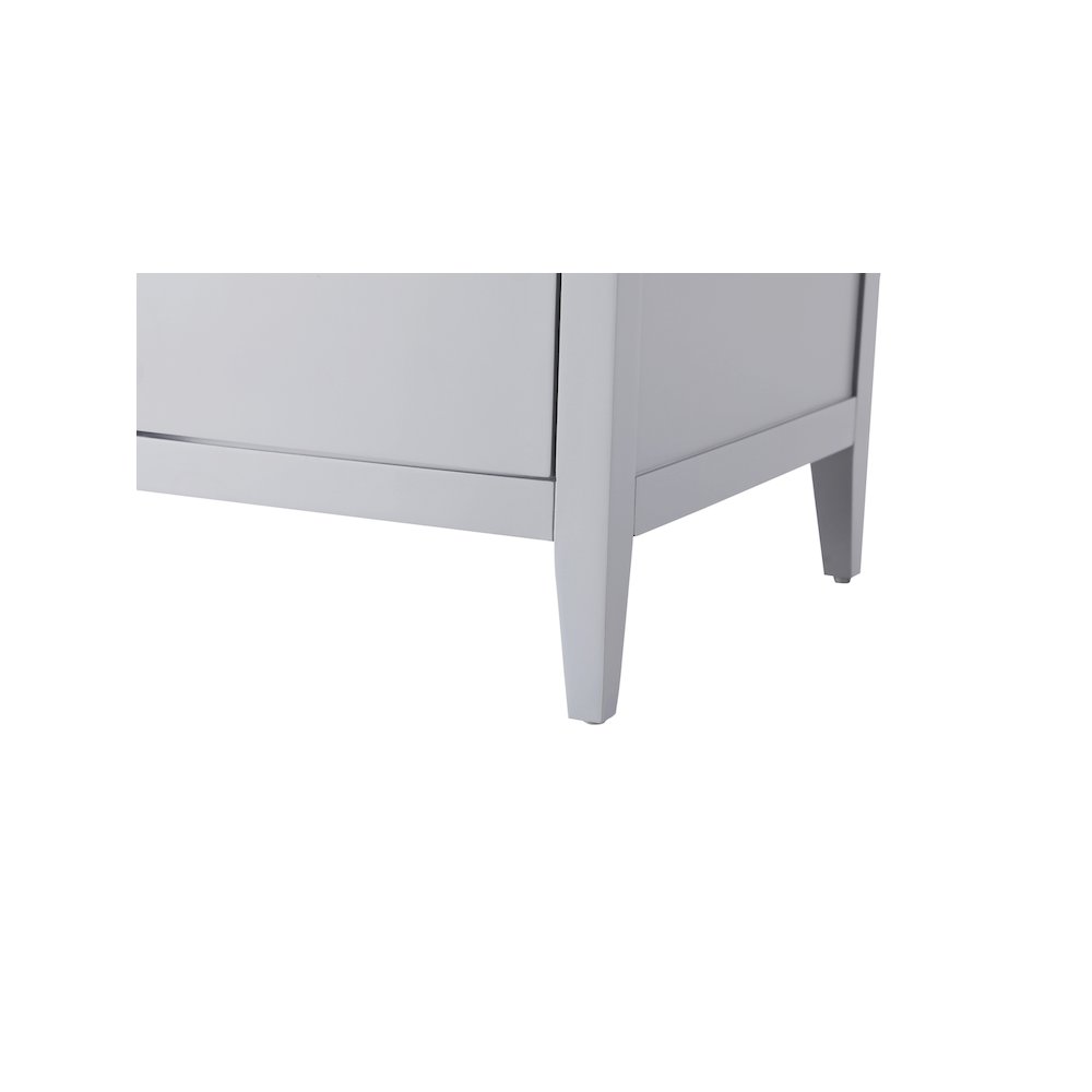 30 Inch Single Bathroom Vanity In Grey. Picture 10