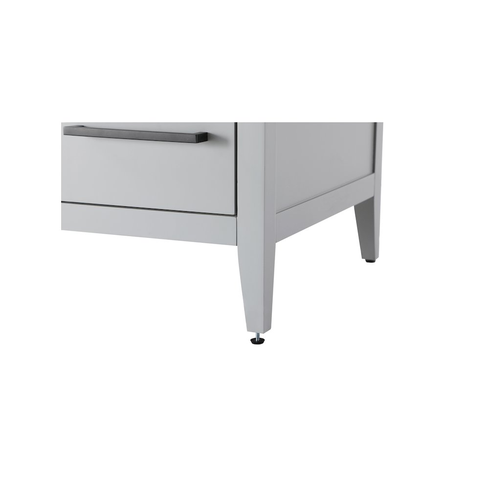 36 Inch Single Bathroom Vanity In Grey. Picture 11