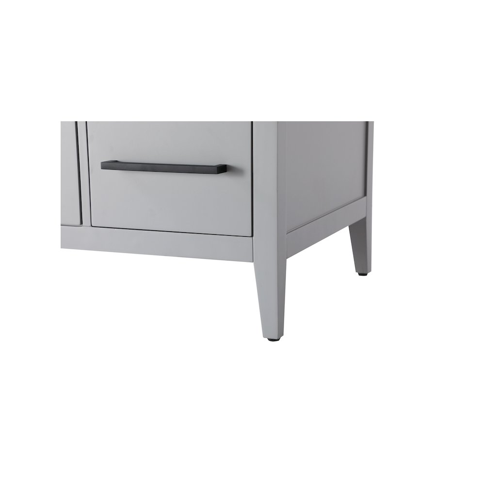 48 Inch Single Bathroom Vanity In Grey. Picture 10
