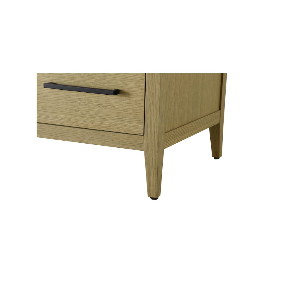 54 Inch Single Bathroom Vanity In Honey Brown. Picture 10