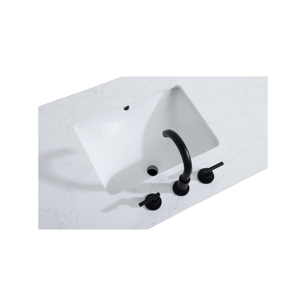 54 Inch Single Bathroom Vanity In White. Picture 9