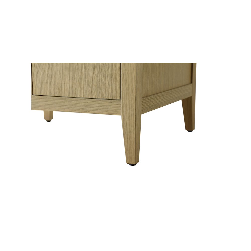 60 Inch Double Bathroom Vanity In Honey Brown. Picture 10