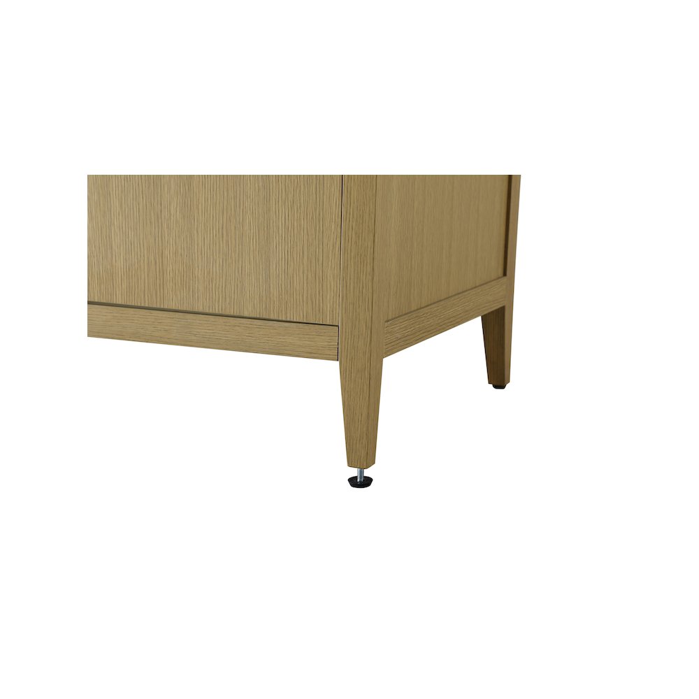 72 Inch Double Bathroom Vanity In Honey Brown. Picture 11