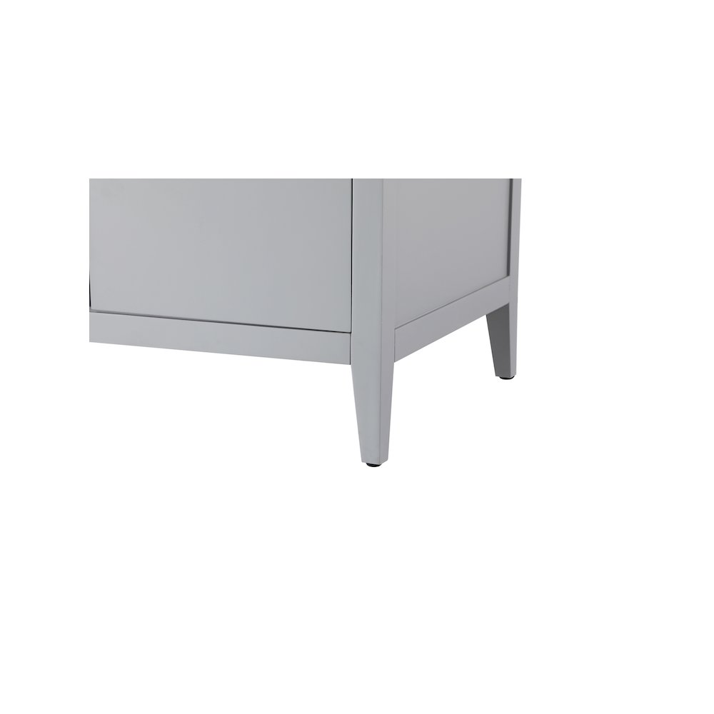 84 Inch Double Bathroom Vanity In Grey. Picture 10