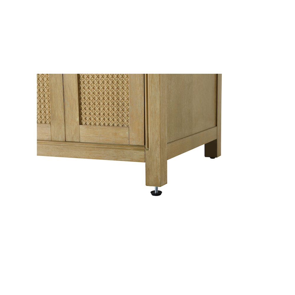 24 Inch Single Bathroom Vanity In Linen Oak. Picture 11