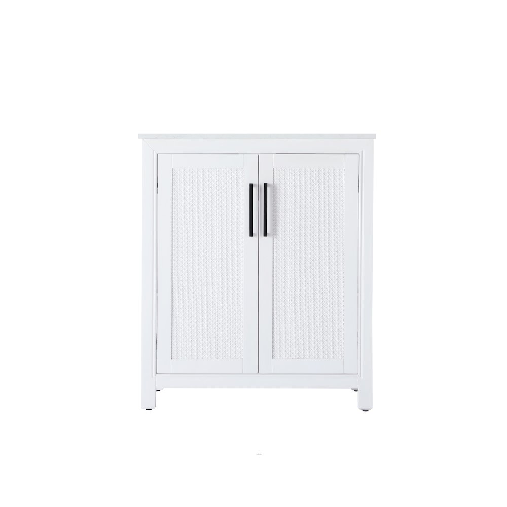 30 Inch Single Bathroom Vanity In White. Picture 5
