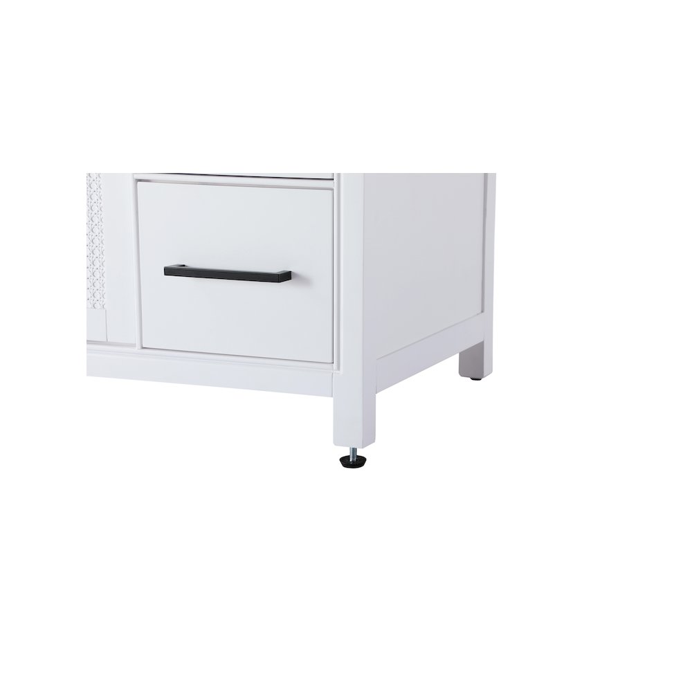 42 Inch Single Bathroom Vanity In White. Picture 11