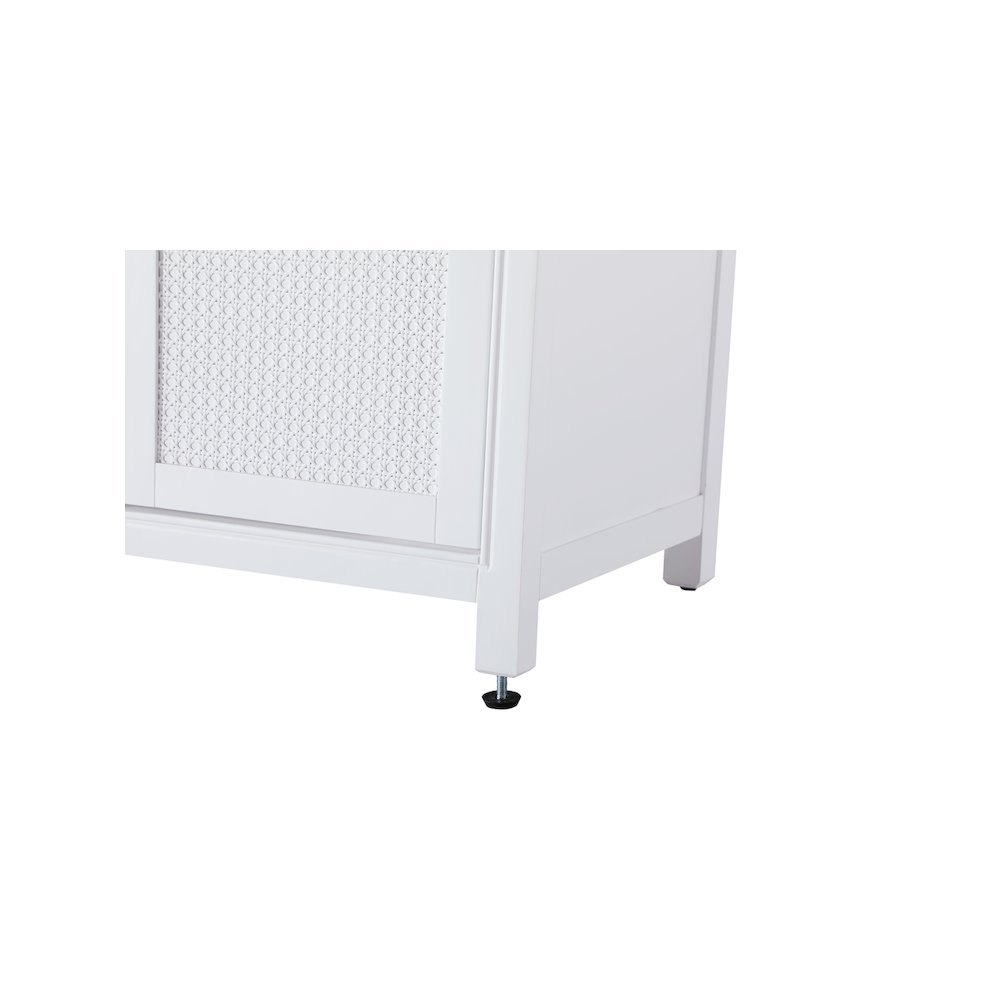 54 Inch Double Bathroom Vanity In White. Picture 11