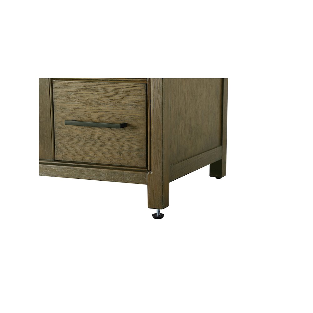 54 Inch Single Bathroom Vanity In Hazel Oak. Picture 11