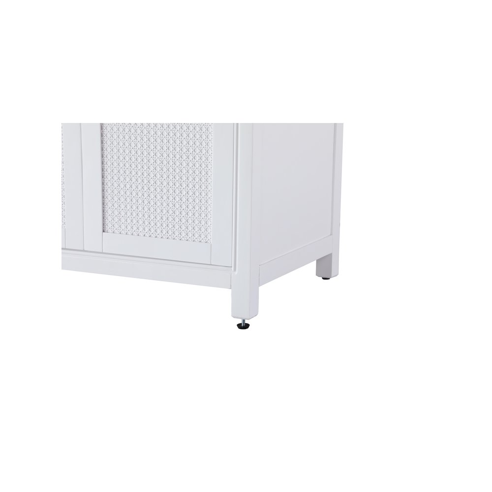 84 Inch Double Bathroom Vanity In White. Picture 11