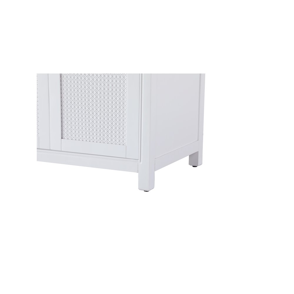 84 Inch Double Bathroom Vanity In White. Picture 10