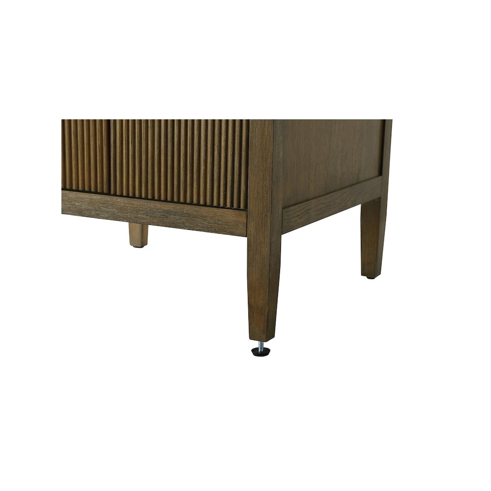 24 inch Single Bathroom Vanity in Hazel Oak. Picture 11