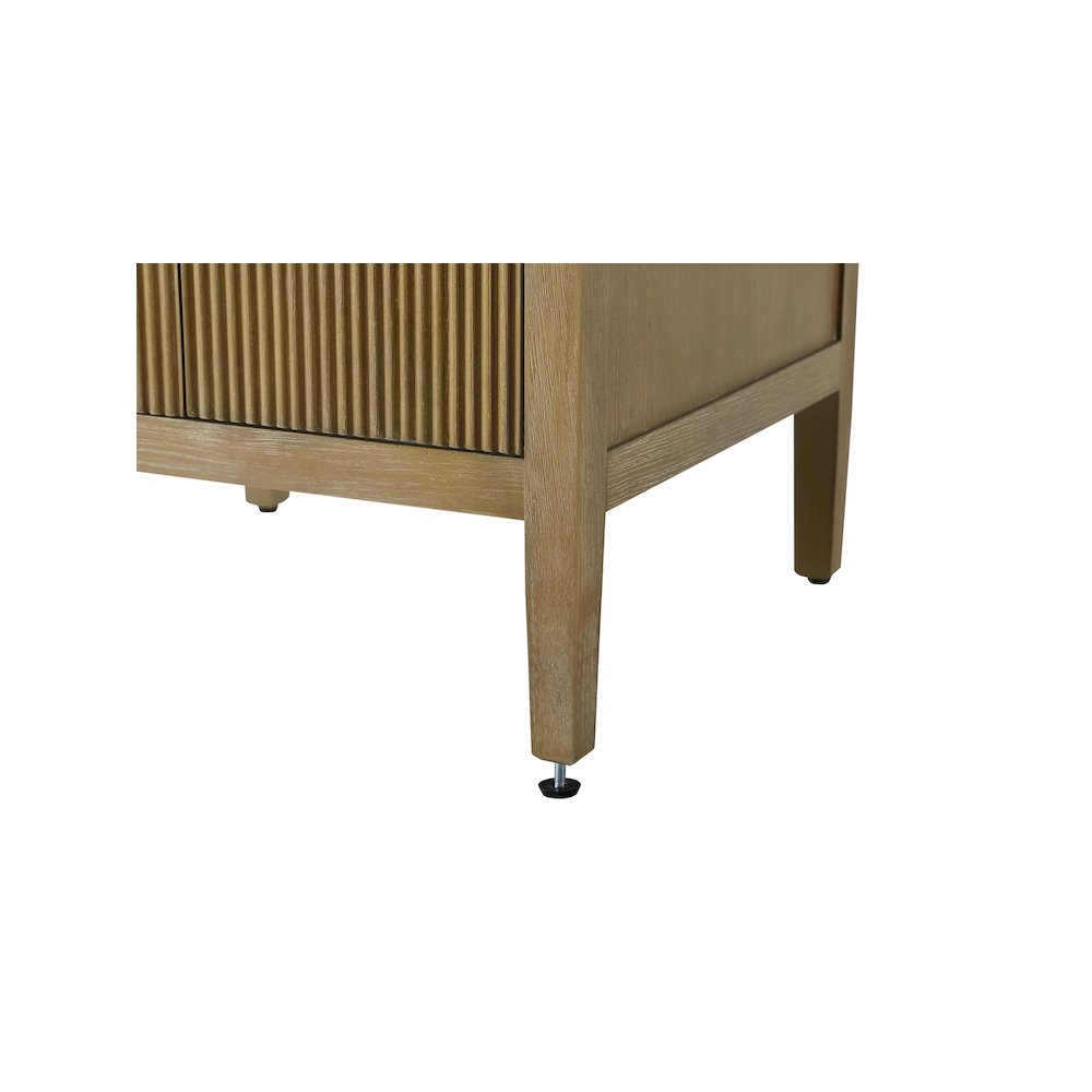 24 inch Single Bathroom Vanity in Linen Oak. Picture 11