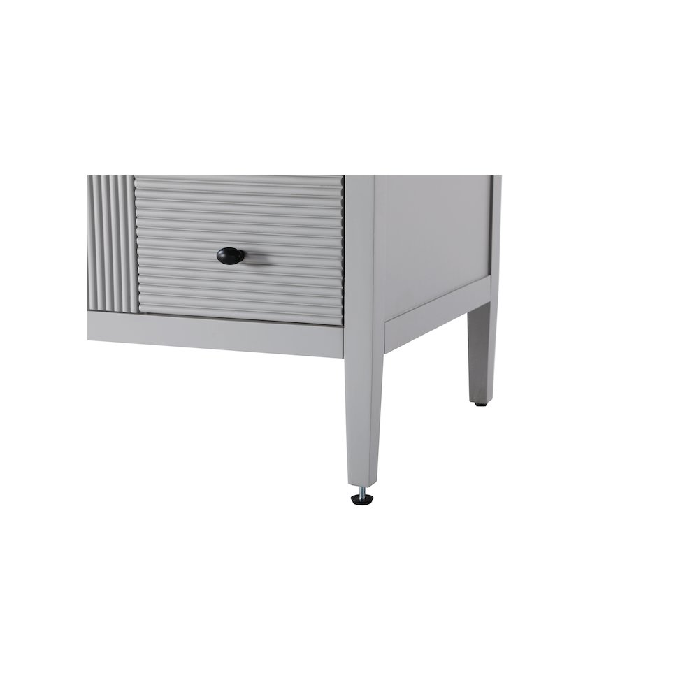 36 inch Single Bathroom Vanity in Grey. Picture 11