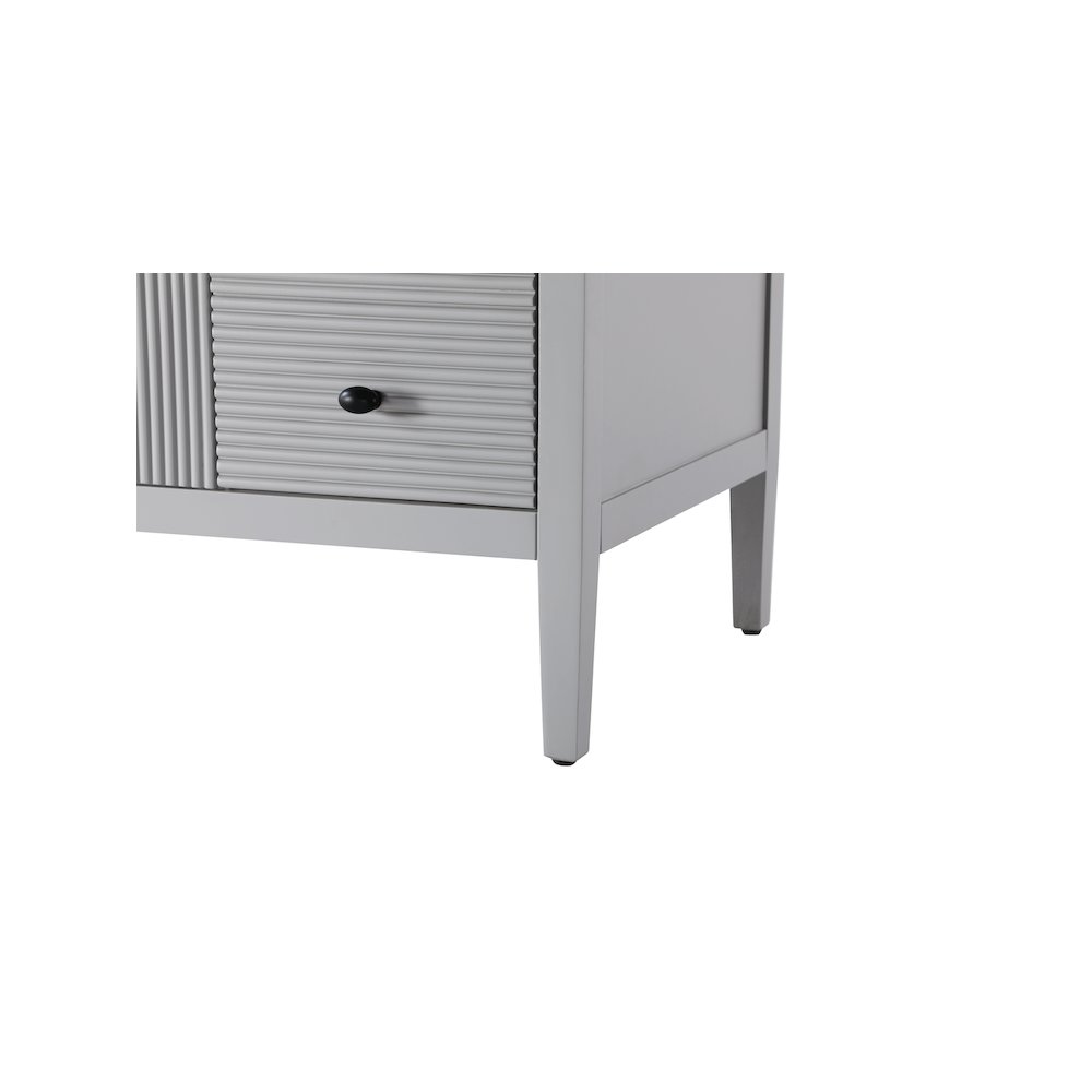36 inch Single Bathroom Vanity in Grey. Picture 10