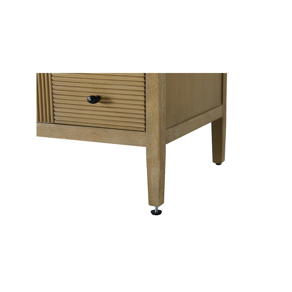 36 inch Single Bathroom Vanity in Linen Oak. Picture 11