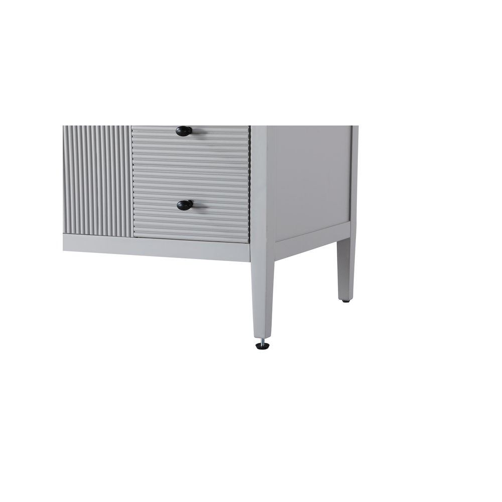 42 inch Single Bathroom Vanity in Grey. Picture 11