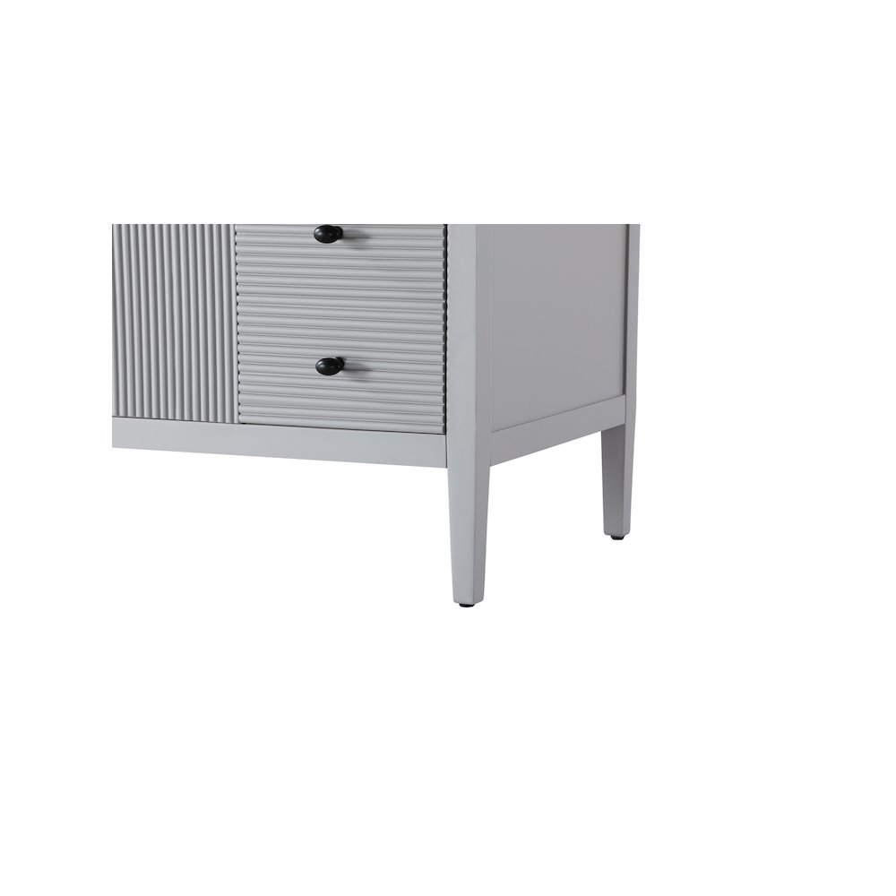 42 inch Single Bathroom Vanity in Grey. Picture 10