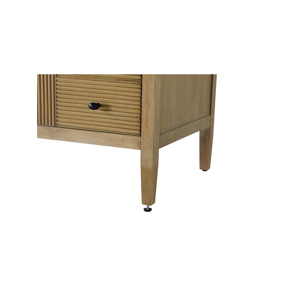 42 inch Single Bathroom Vanity in Linen Oak. Picture 11