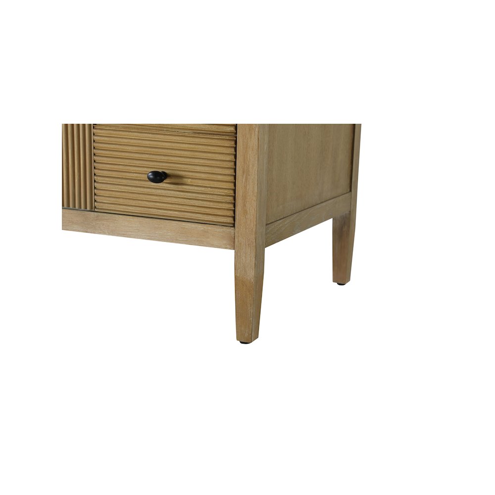 42 inch Single Bathroom Vanity in Linen Oak. Picture 10