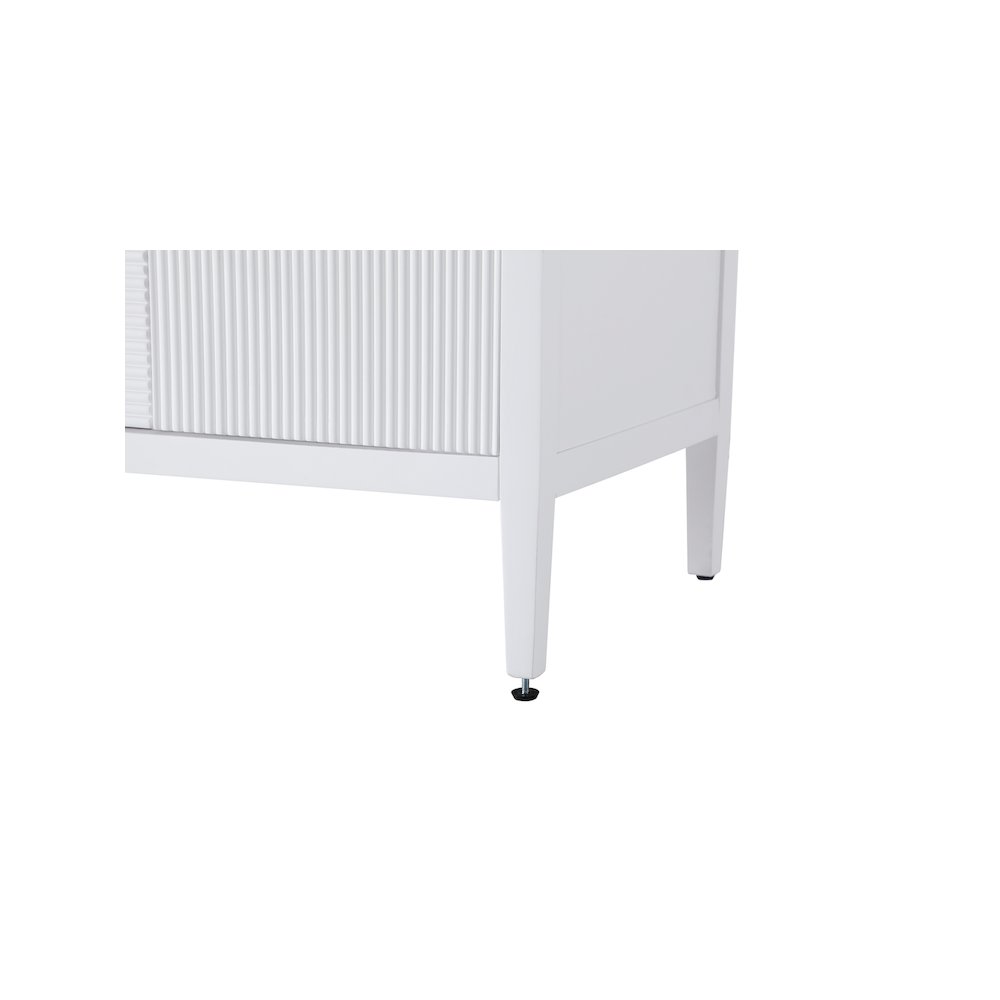 48 inch Single Bathroom Vanity in White. Picture 11