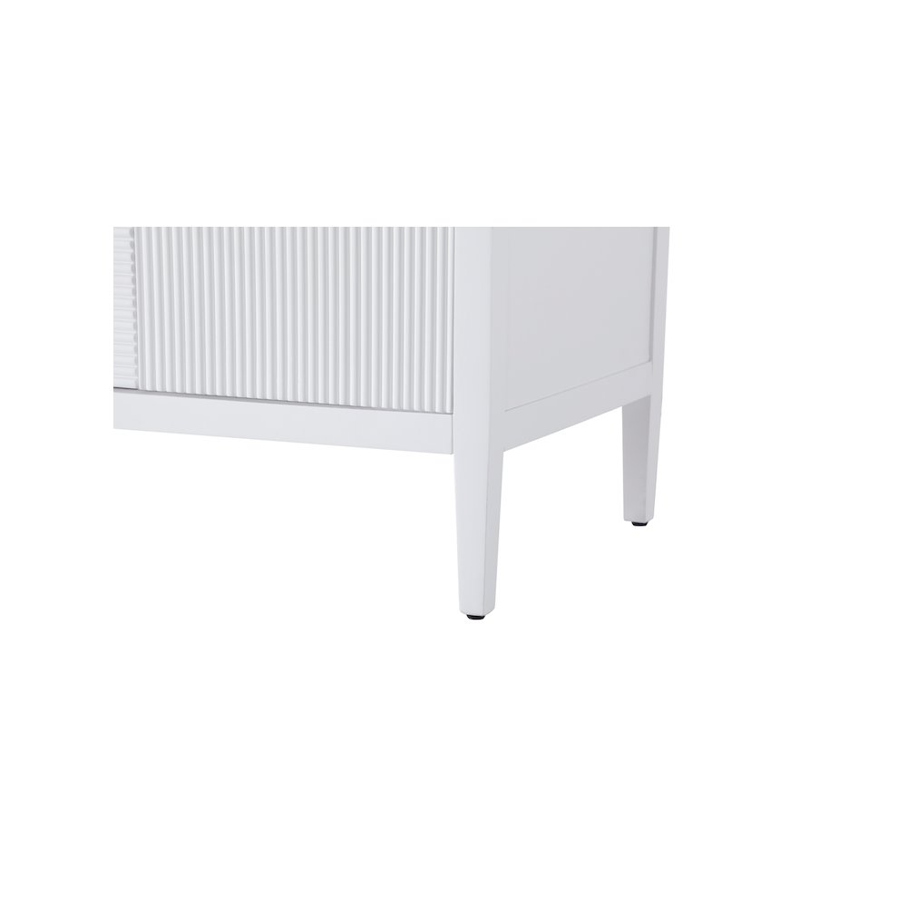 48 inch Single Bathroom Vanity in White. Picture 10