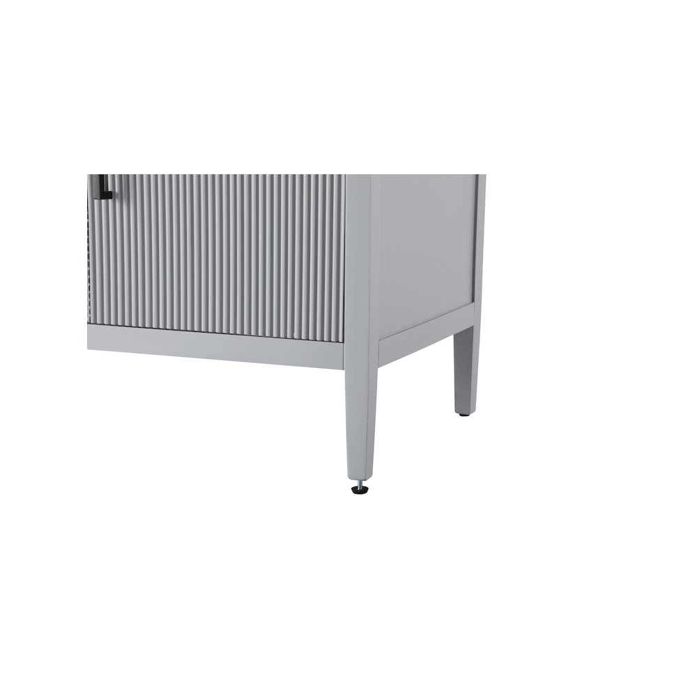 54 inch Double Bathroom Vanity in Grey. Picture 11