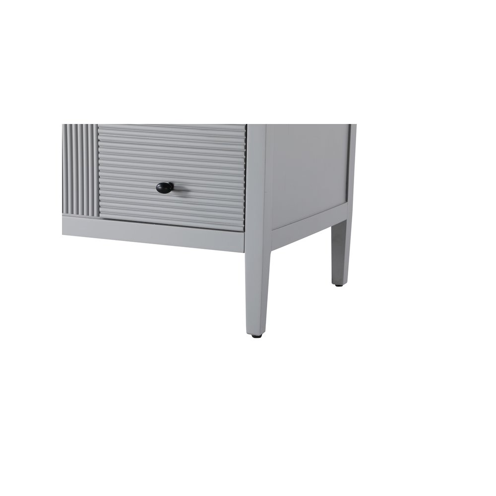 54 inch Single Bathroom Vanity in Grey. Picture 10