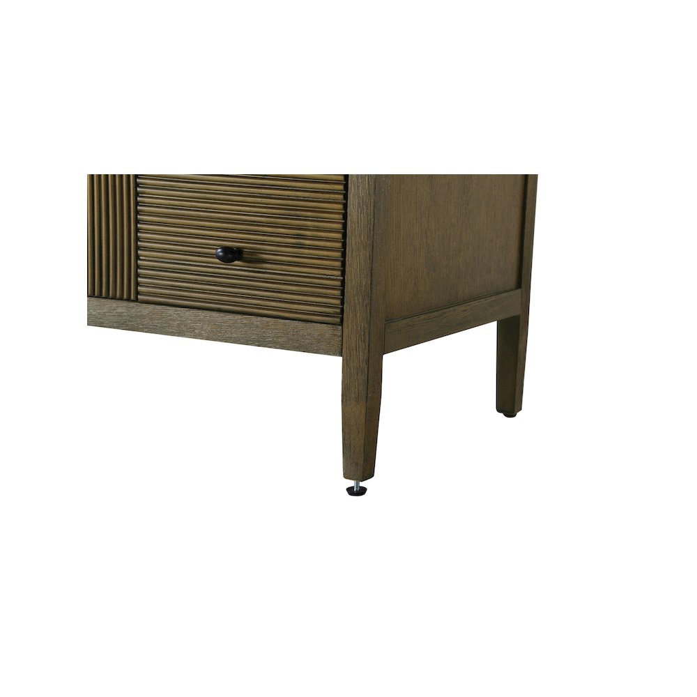 54 inch Single Bathroom Vanity in Hazel Oak. Picture 11