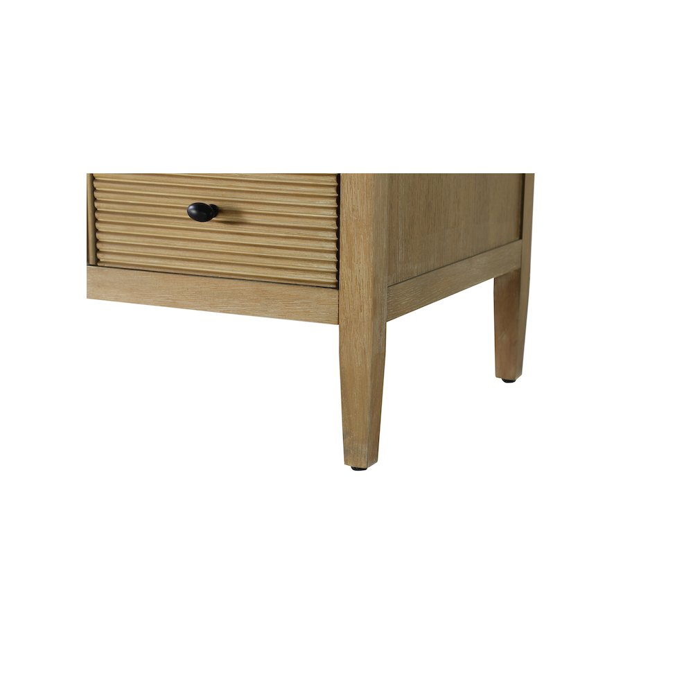 54 inch Single Bathroom Vanity in Linen Oak. Picture 10