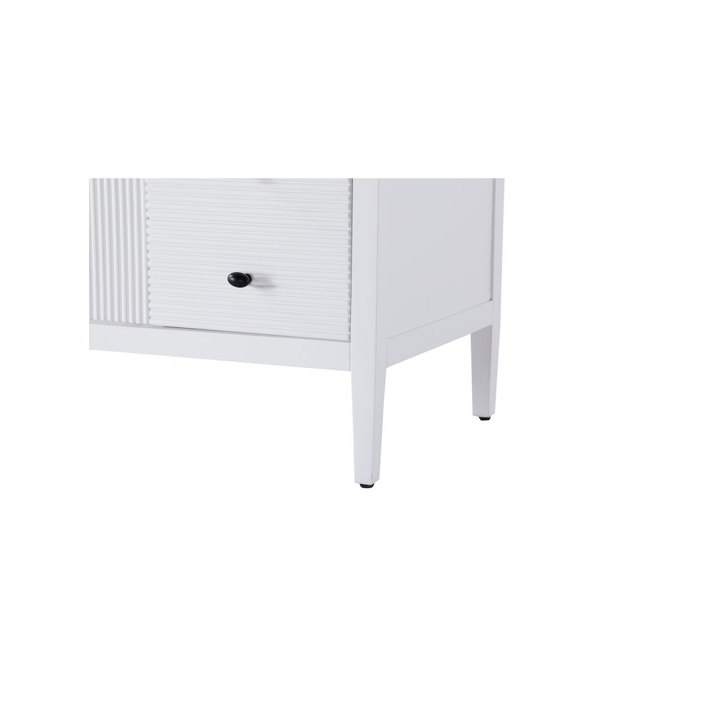 54 inch Single Bathroom Vanity in White. Picture 10