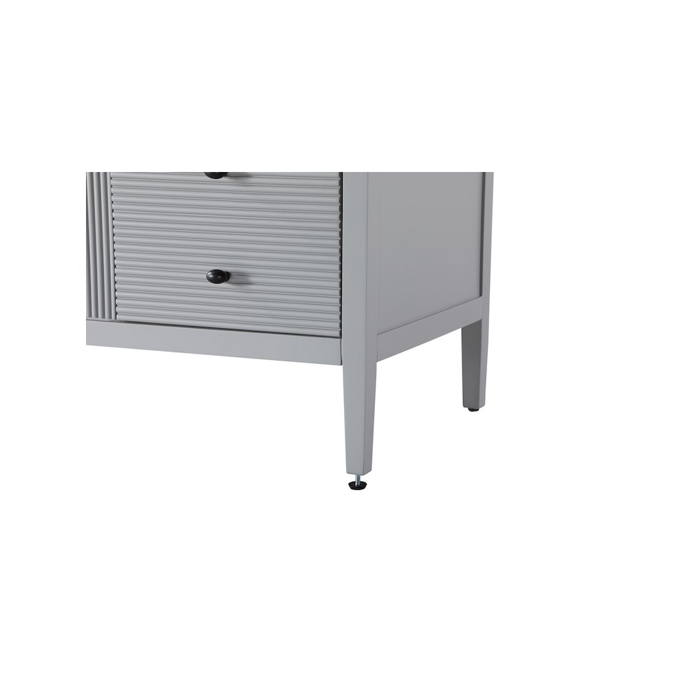60 inch Single Bathroom Vanity in Grey. Picture 11