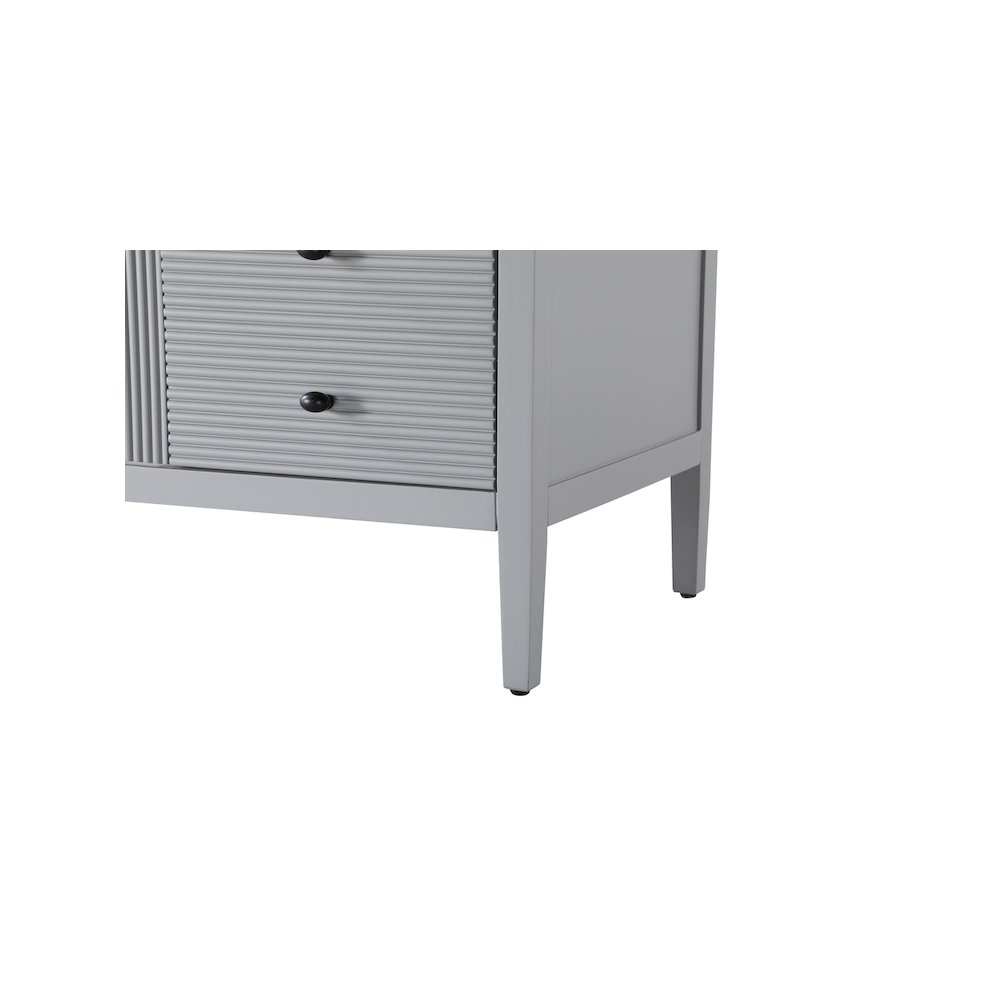 60 inch Single Bathroom Vanity in Grey. Picture 10