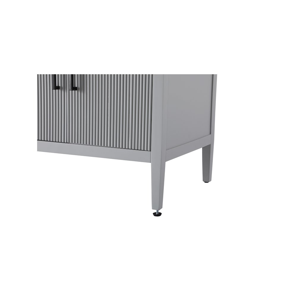 72 inch Double Bathroom Vanity in Grey. Picture 11