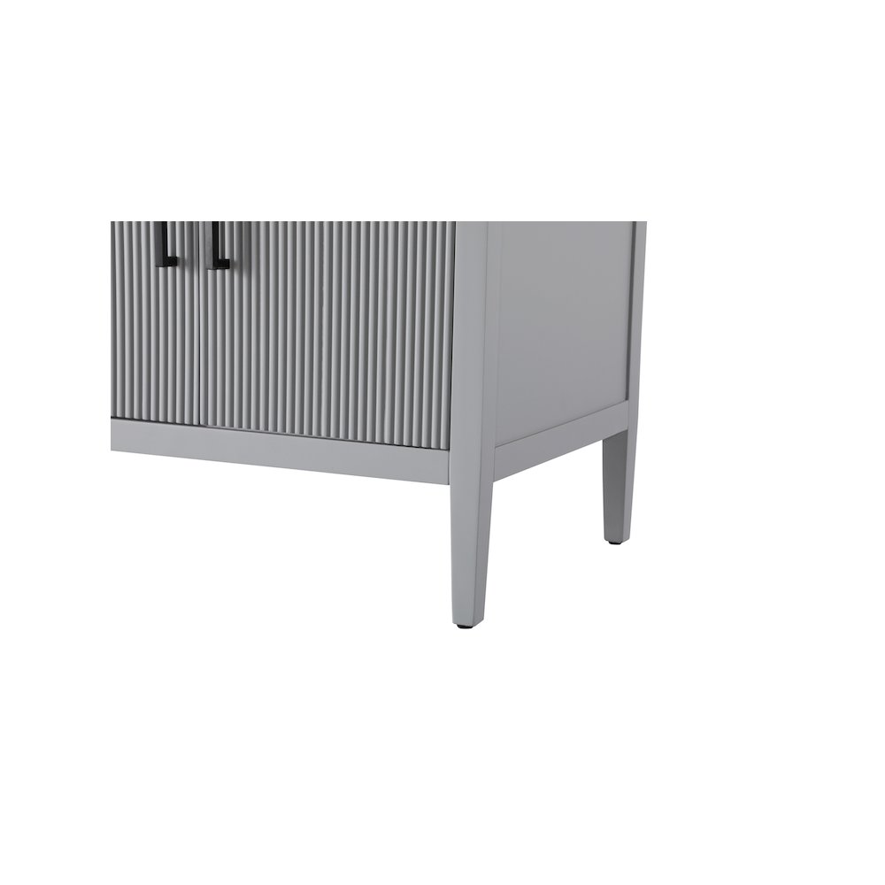 72 inch Double Bathroom Vanity in Grey. Picture 10