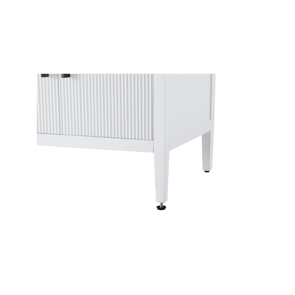 72 inch Double Bathroom Vanity in White. Picture 11