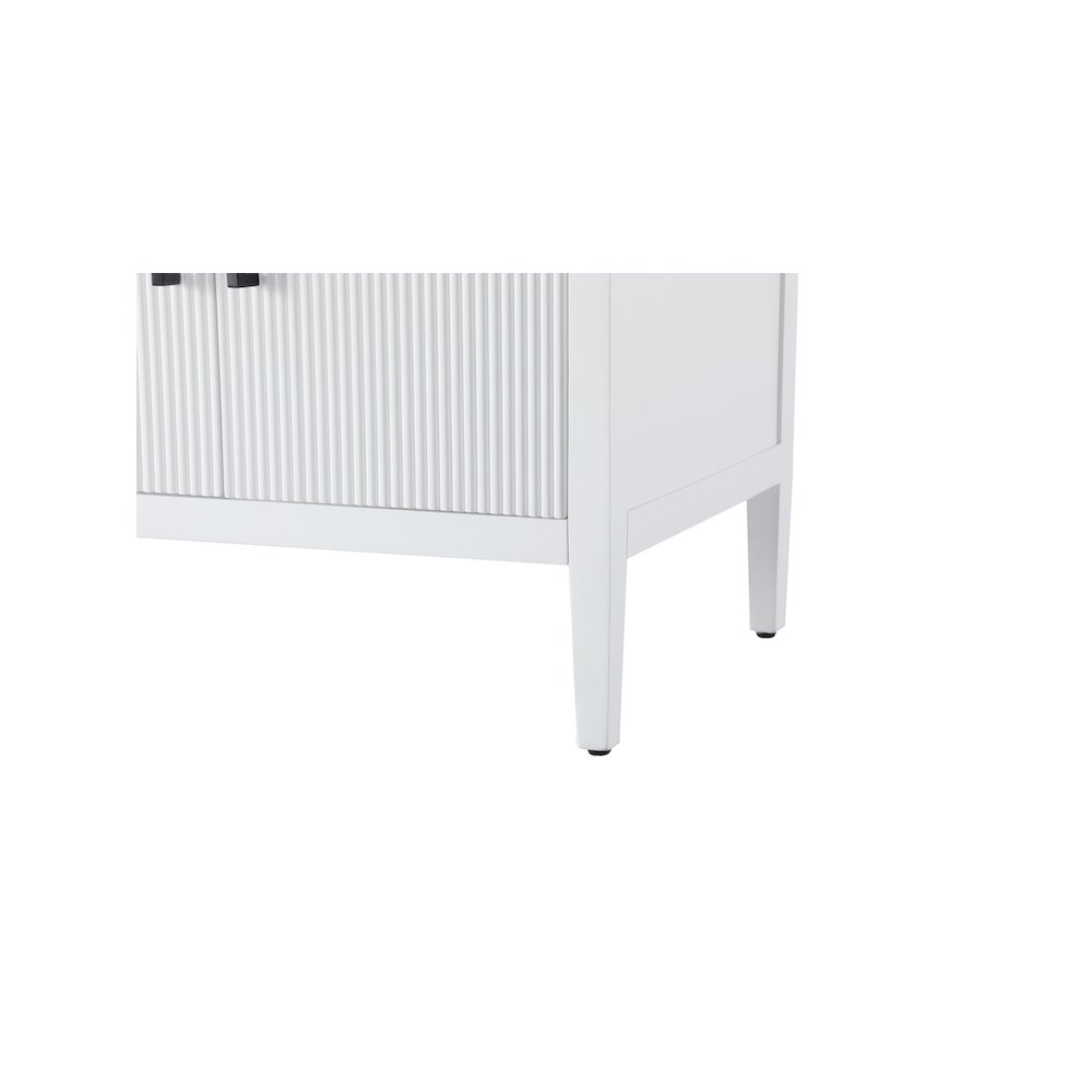 72 inch Double Bathroom Vanity in White. Picture 10