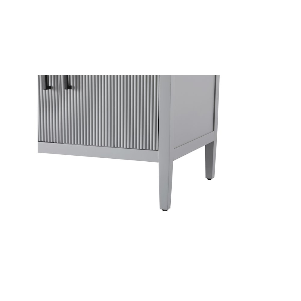 84 inch Double Bathroom Vanity in Grey. Picture 10