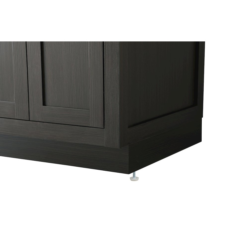 Alden 24 Inch Single Bathroom Vanity In Mocha Brown. Picture 11