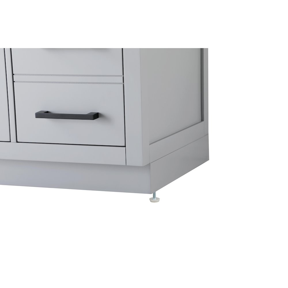 Alden 32 Inch Single Bathroom Vanity In Grey. Picture 11