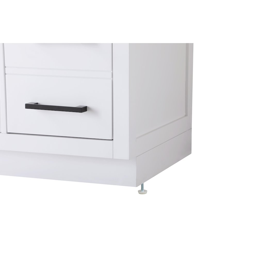 Alden 32 Inch Single Bathroom Vanity In White. Picture 11