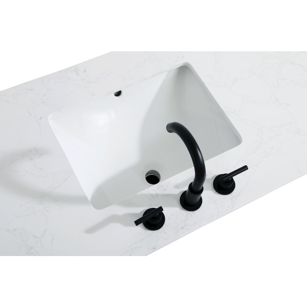 Alden 32 Inch Single Bathroom Vanity In White. Picture 9