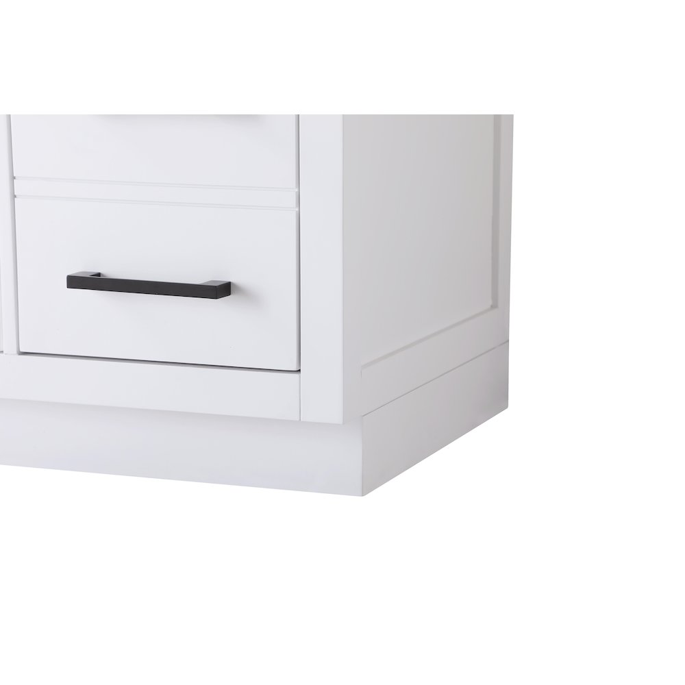 Alden 32 Inch Single Bathroom Vanity In White. Picture 10