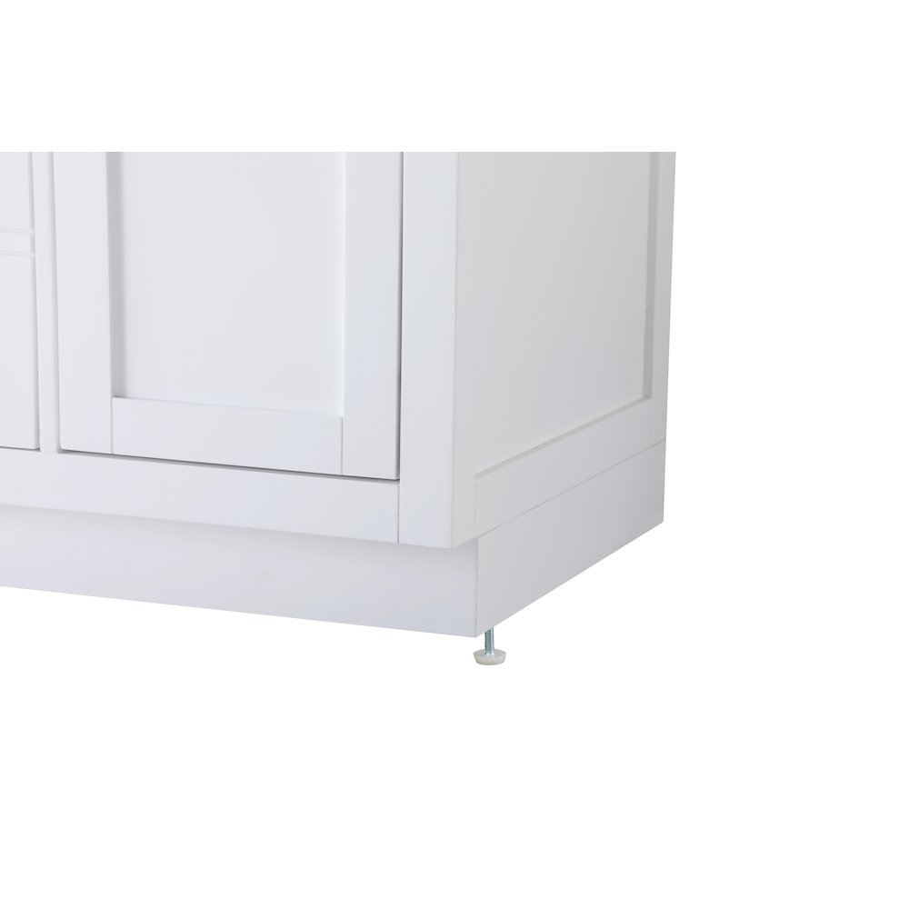 Alden 42 Inch Single Bathroom Vanity In White. Picture 11